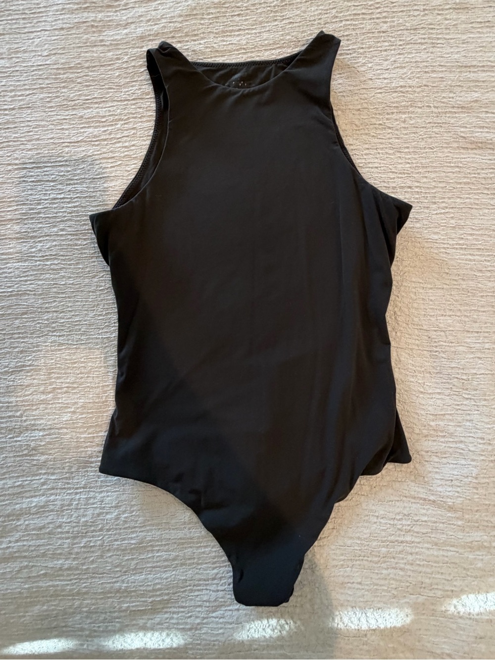 SKIMS Black High-Neck Bodysuit